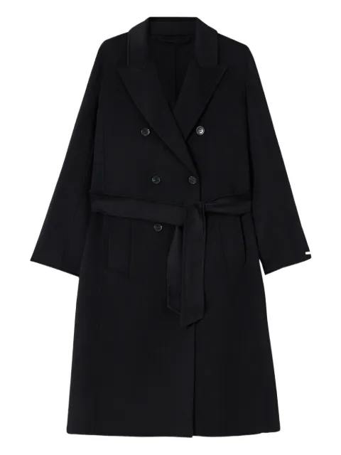 Marella double-breasted belted coat