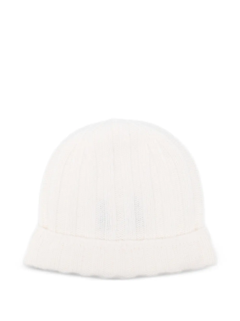 Vanisè Nadine wool beanie hat - Wit