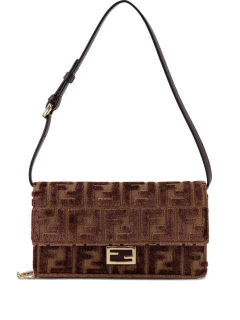 FENDI sac porté épaule à motif FF