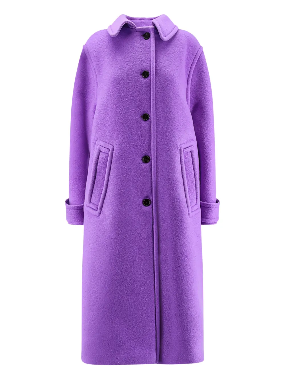 Gucci single-breasted coat | Purple | Image 1