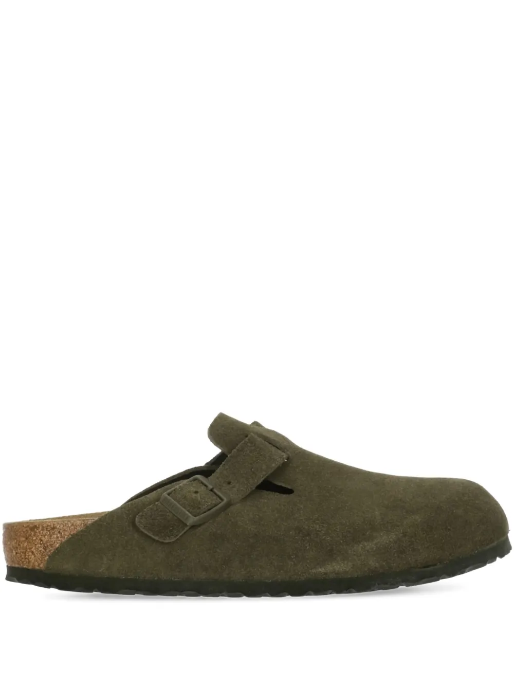 Birkenstock Boston suede clogs | Green | Image 1