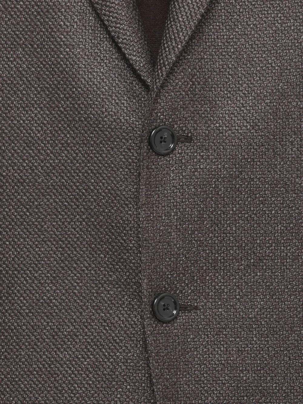 Lardini Wool Blazer With Long Sleeves And Vents In Brown