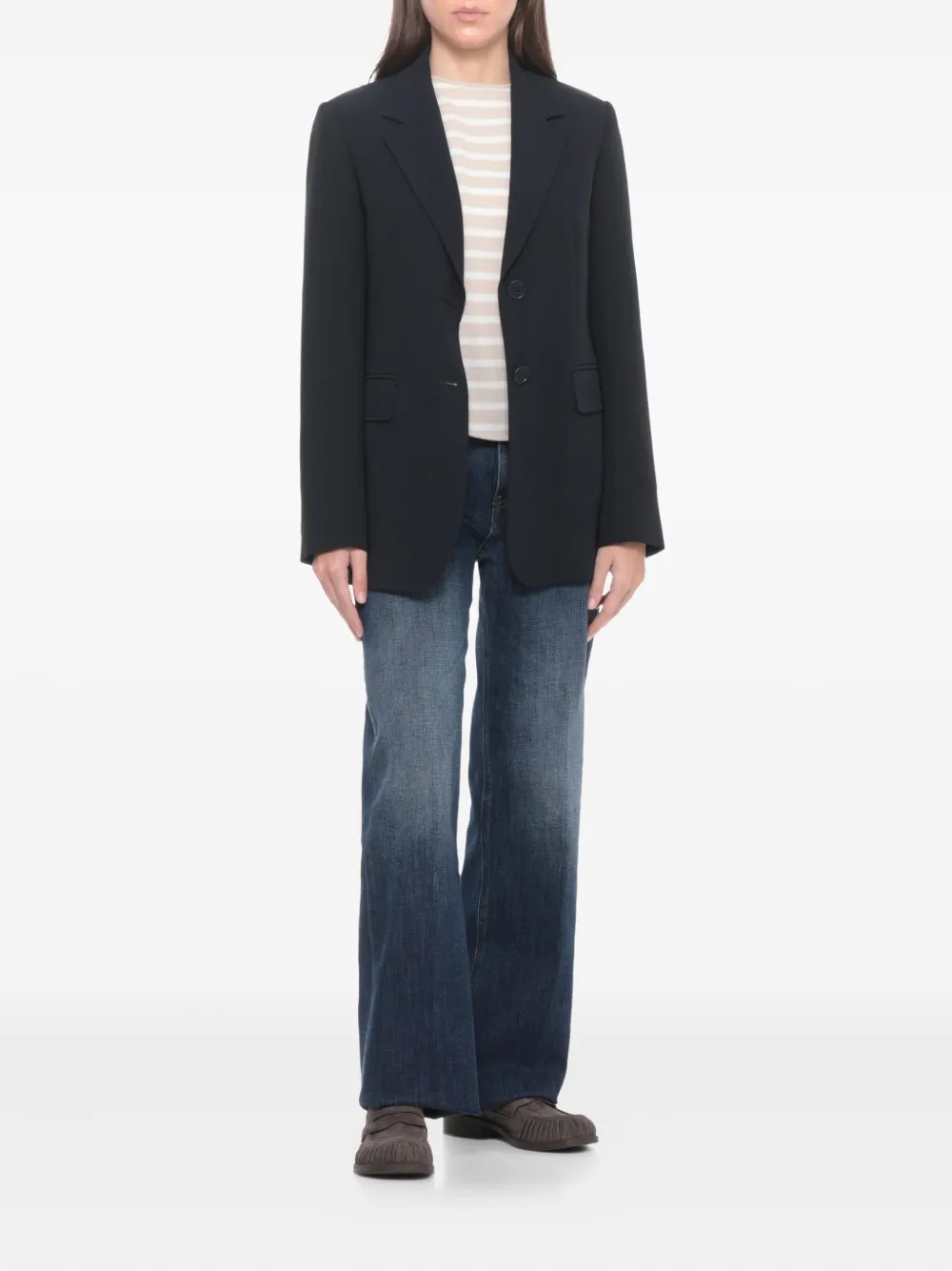 Ash 35mm Ringo Pleated-detail Loafers In Multi