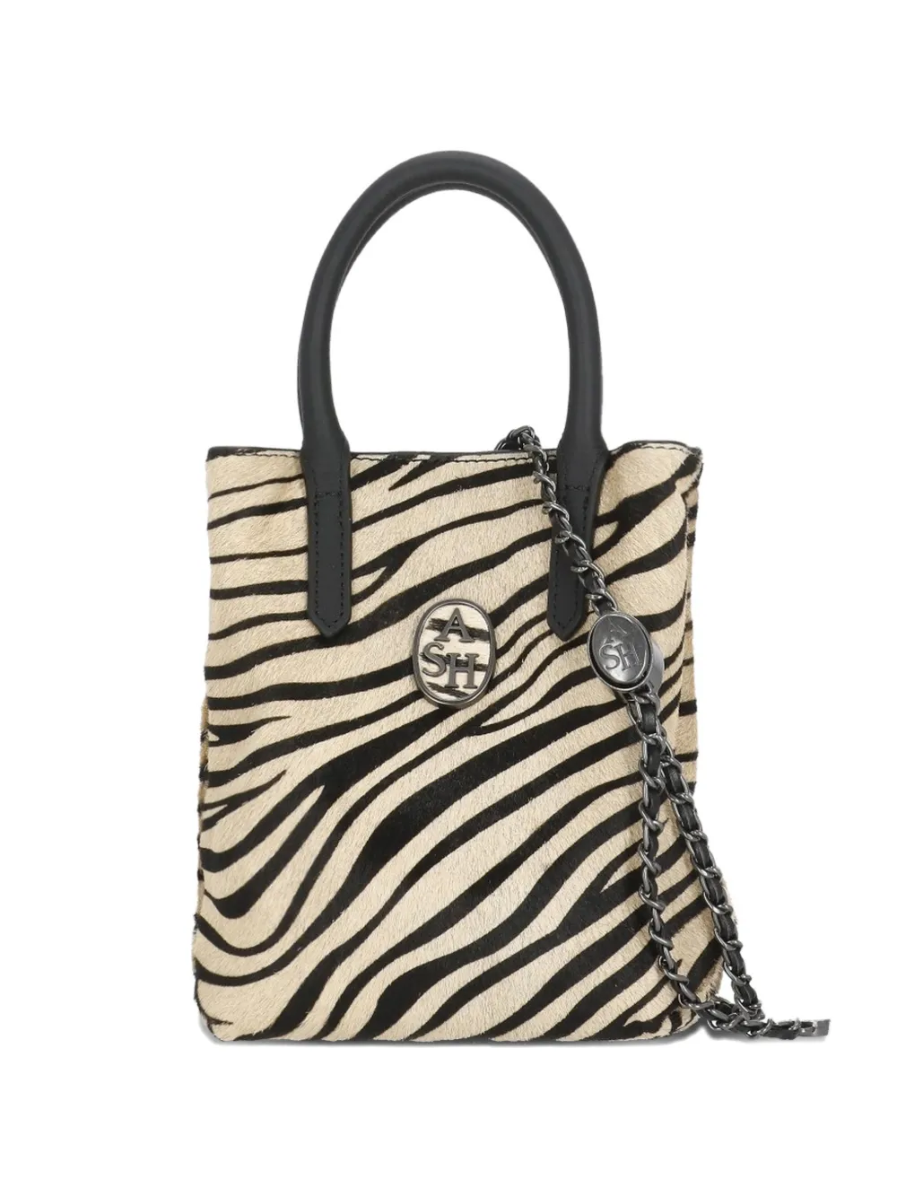 Ash Reggae zebra-pattern tote bag - Toni neutri