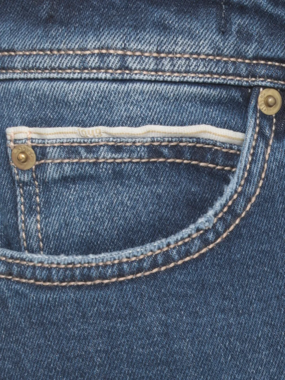 Briglia 1949 Jeans met stiksel Blauw