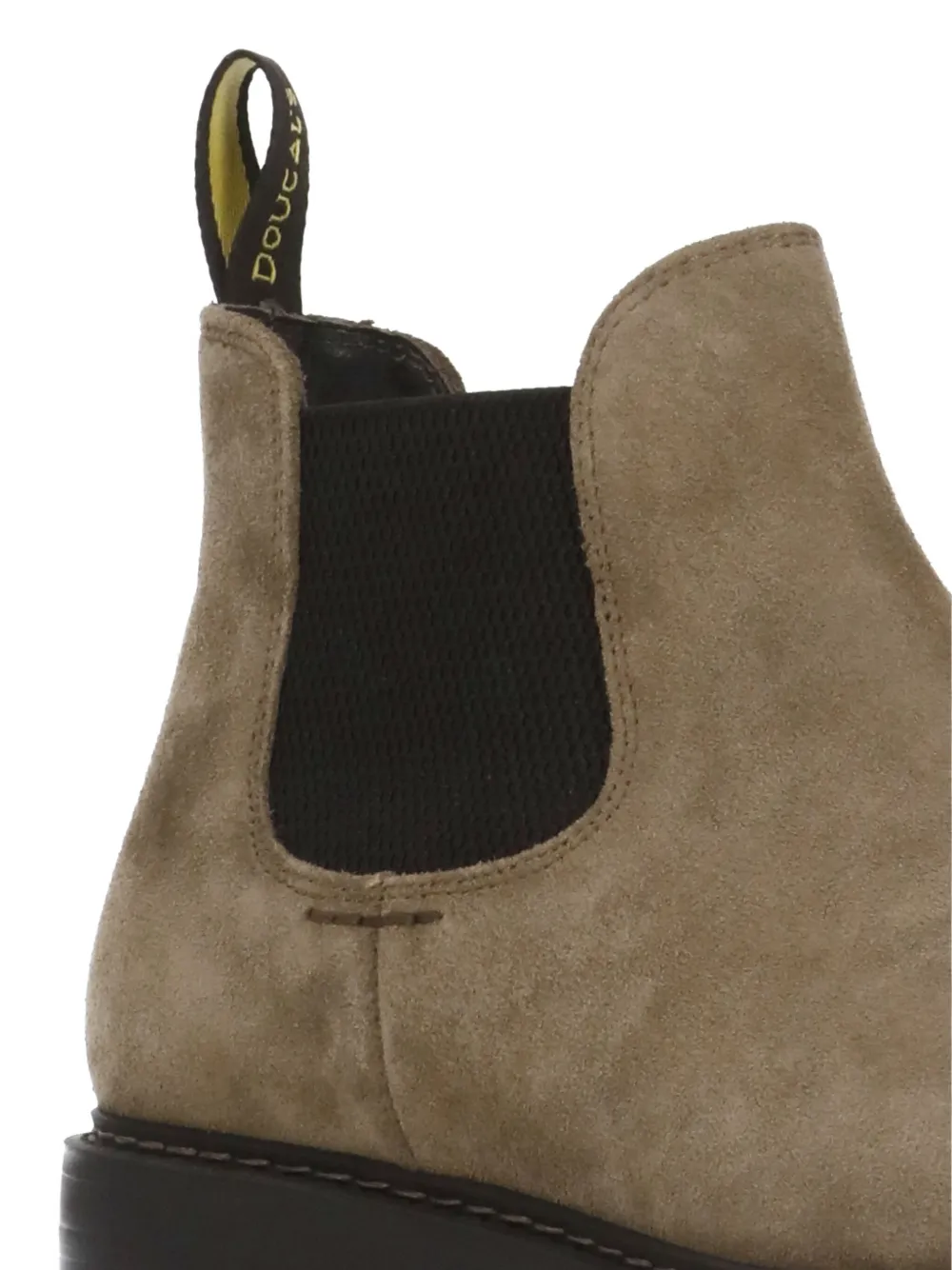 Doucal's suede chelsea boots Beige