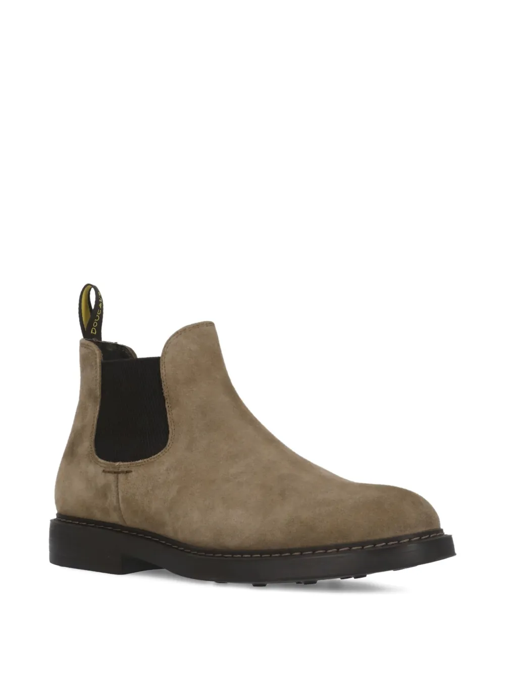 Doucal's suede chelsea boots Beige