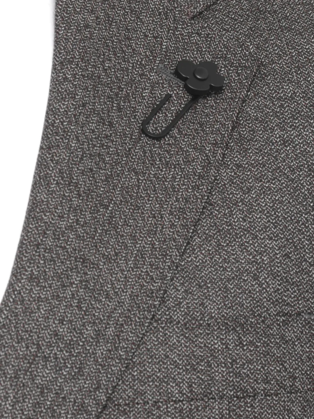 Flower-Button Suit