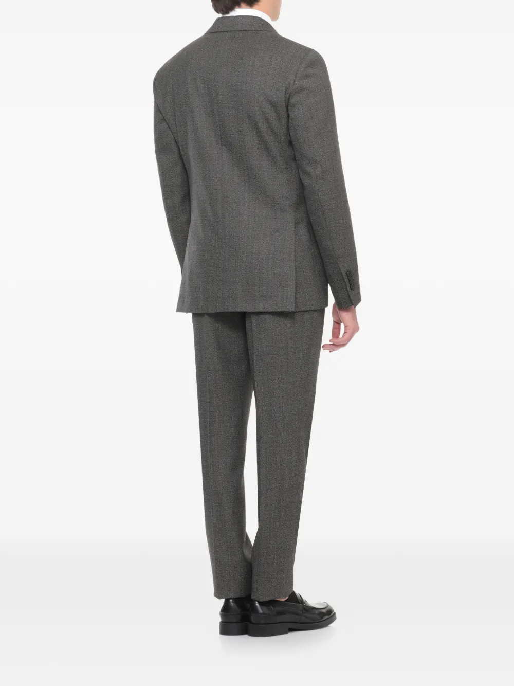 Flower-Button Suit