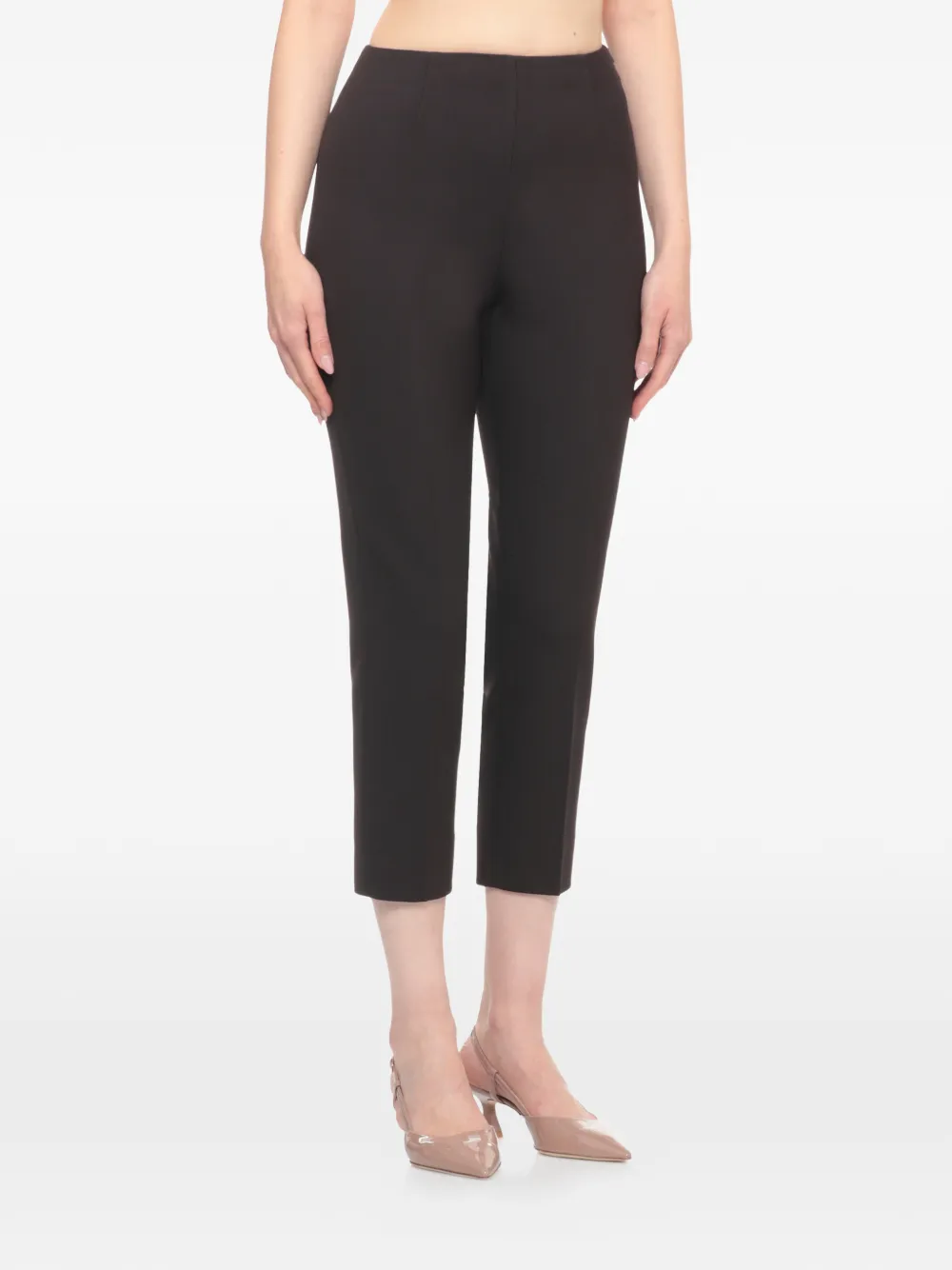 Peserico split-detail trousers - Bruin