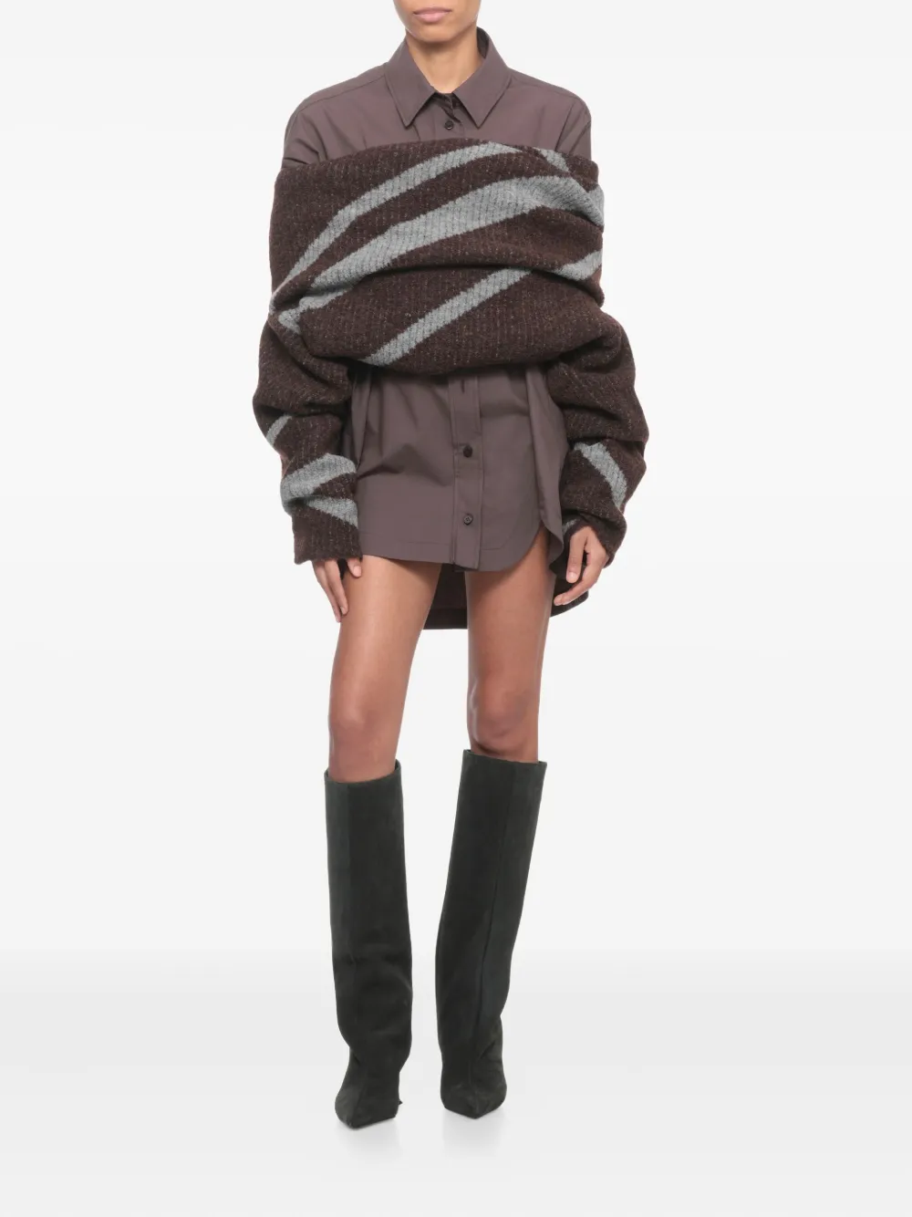 The Attico Cheope boots Zwart