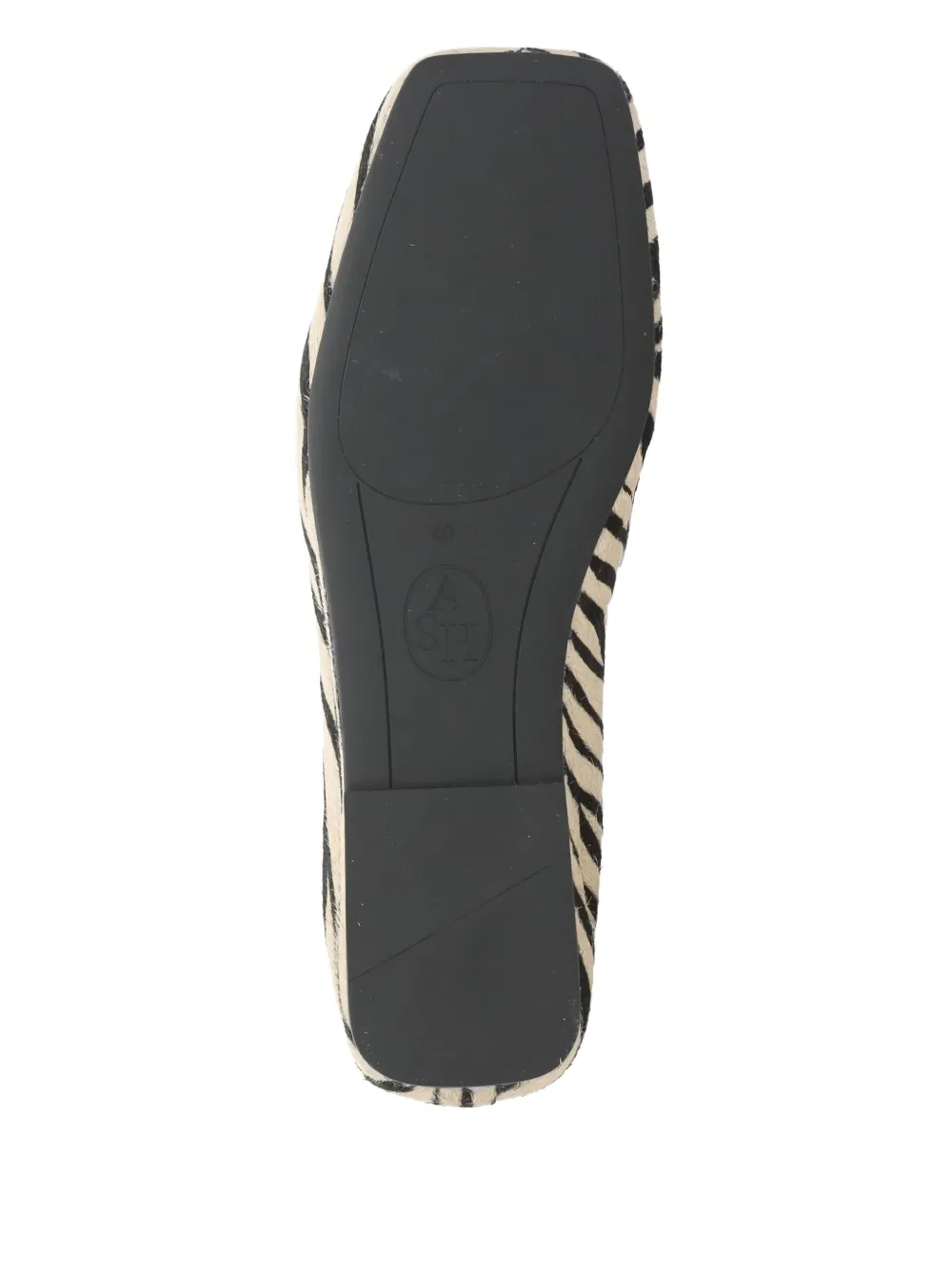 Ash Barkley Zebra-print Loafers In Neutral