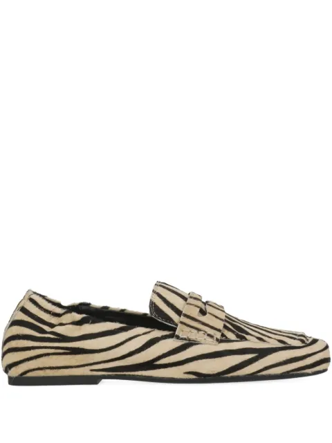 Ash BARKLEY zebra-print loafers