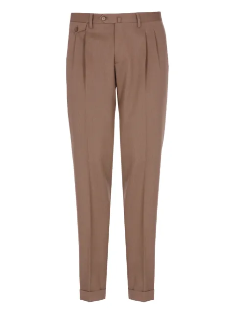 Briglia 1949 Pleated Turn-up Trousers