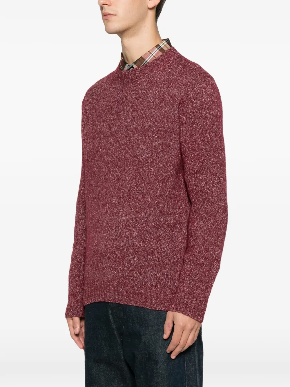  Ferrante Crew-neck Sweater - Red 