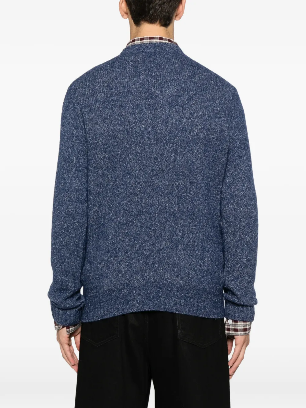 Ferrante Crew-neck Sweater In Blue