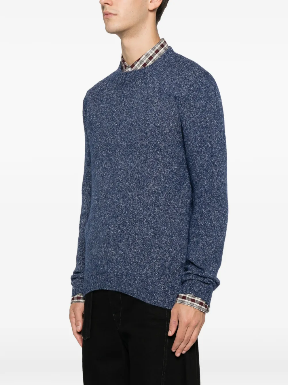 Ferrante Crew-neck Sweater In Blue