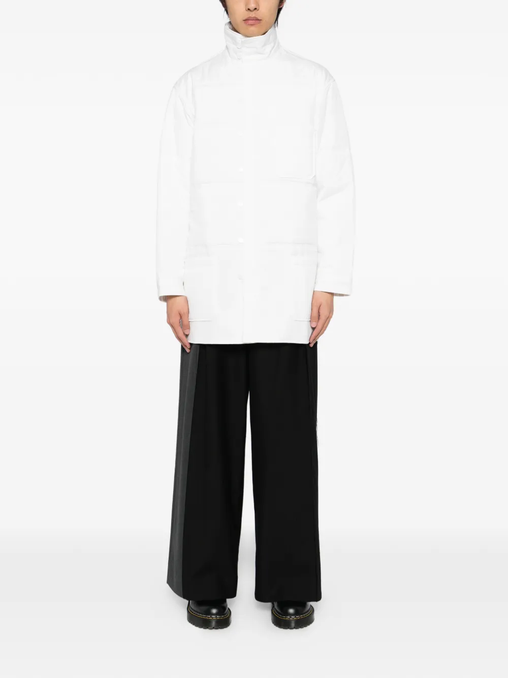 Yohji Yamamoto broad loop button padded jacket | Down Jackets | Image 2