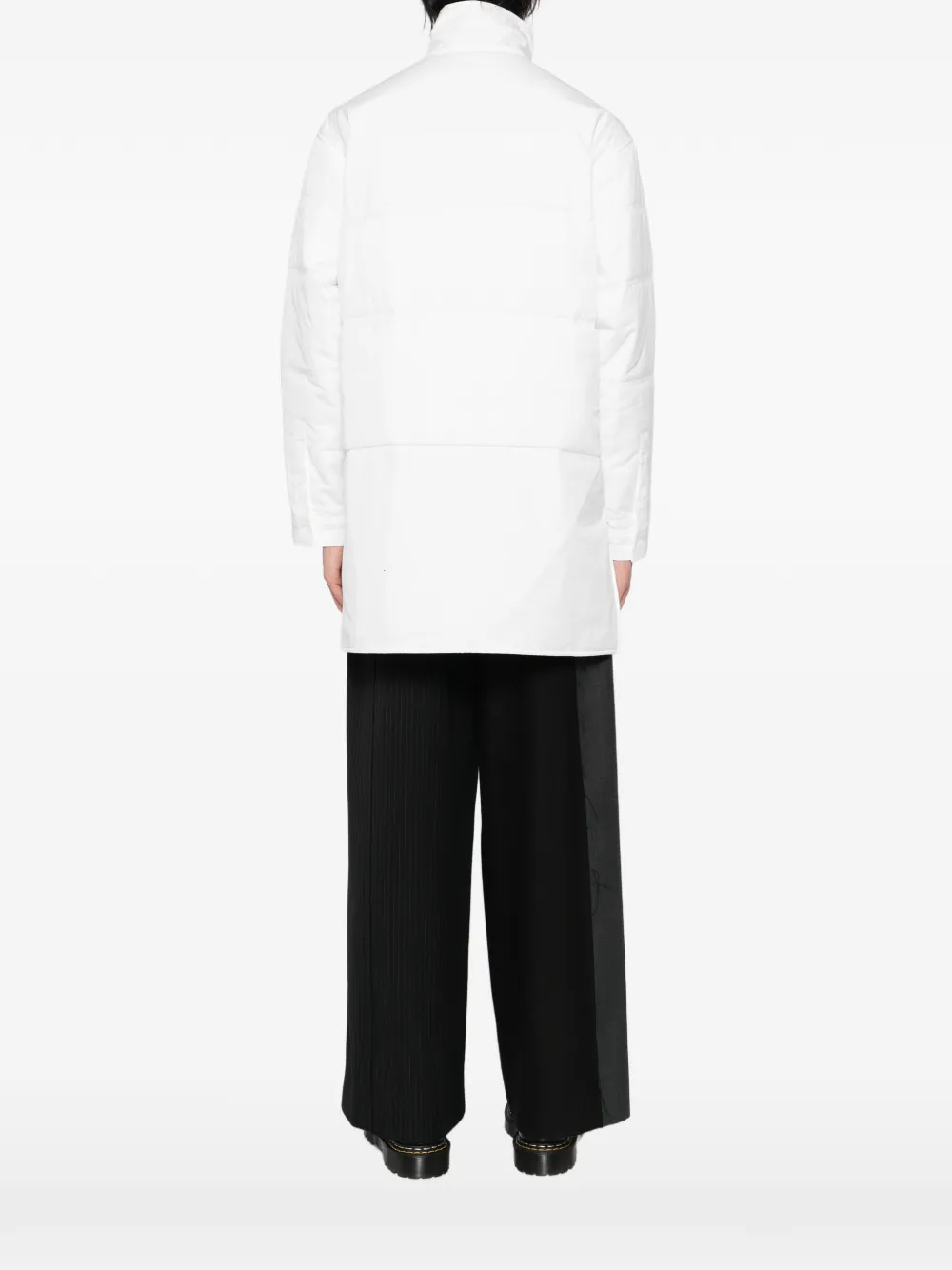Yohji Yamamoto Gewatteerd jack Wit