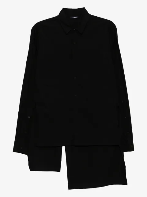 Limi Feu typewriter back slit shirt