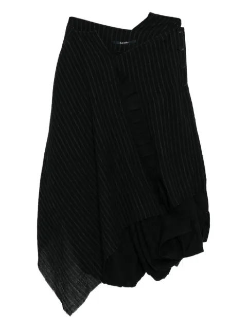 Limi Feu stripe gauze pleats skirt
