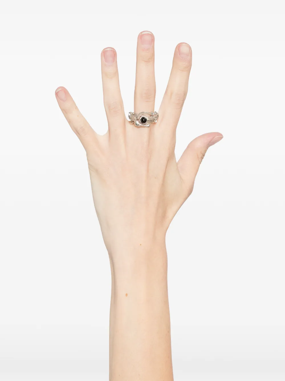 Yohji Yamamoto sculpted ring - Zilver