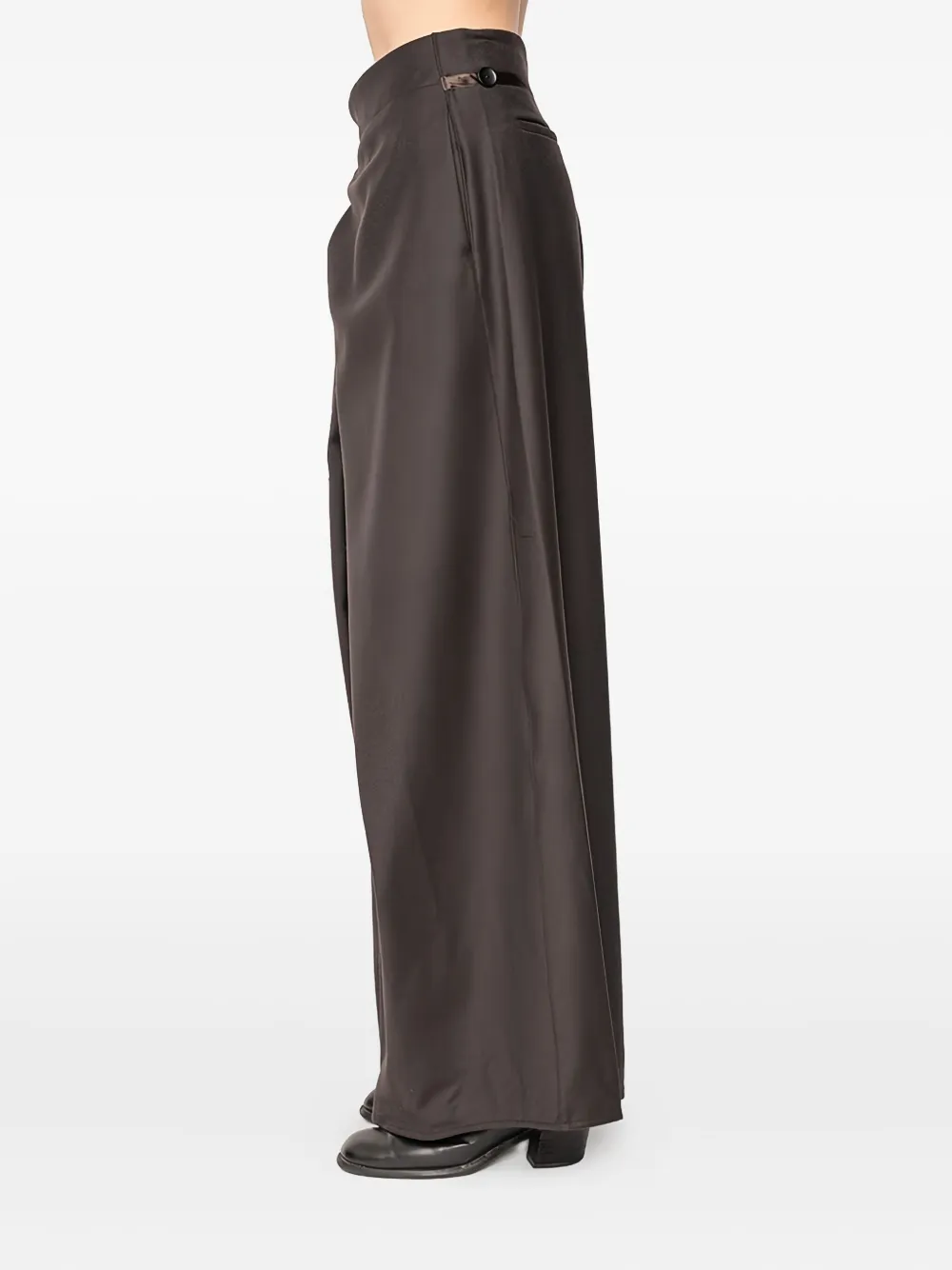 Andrea Ya'aqov pleated trousers - Grijs