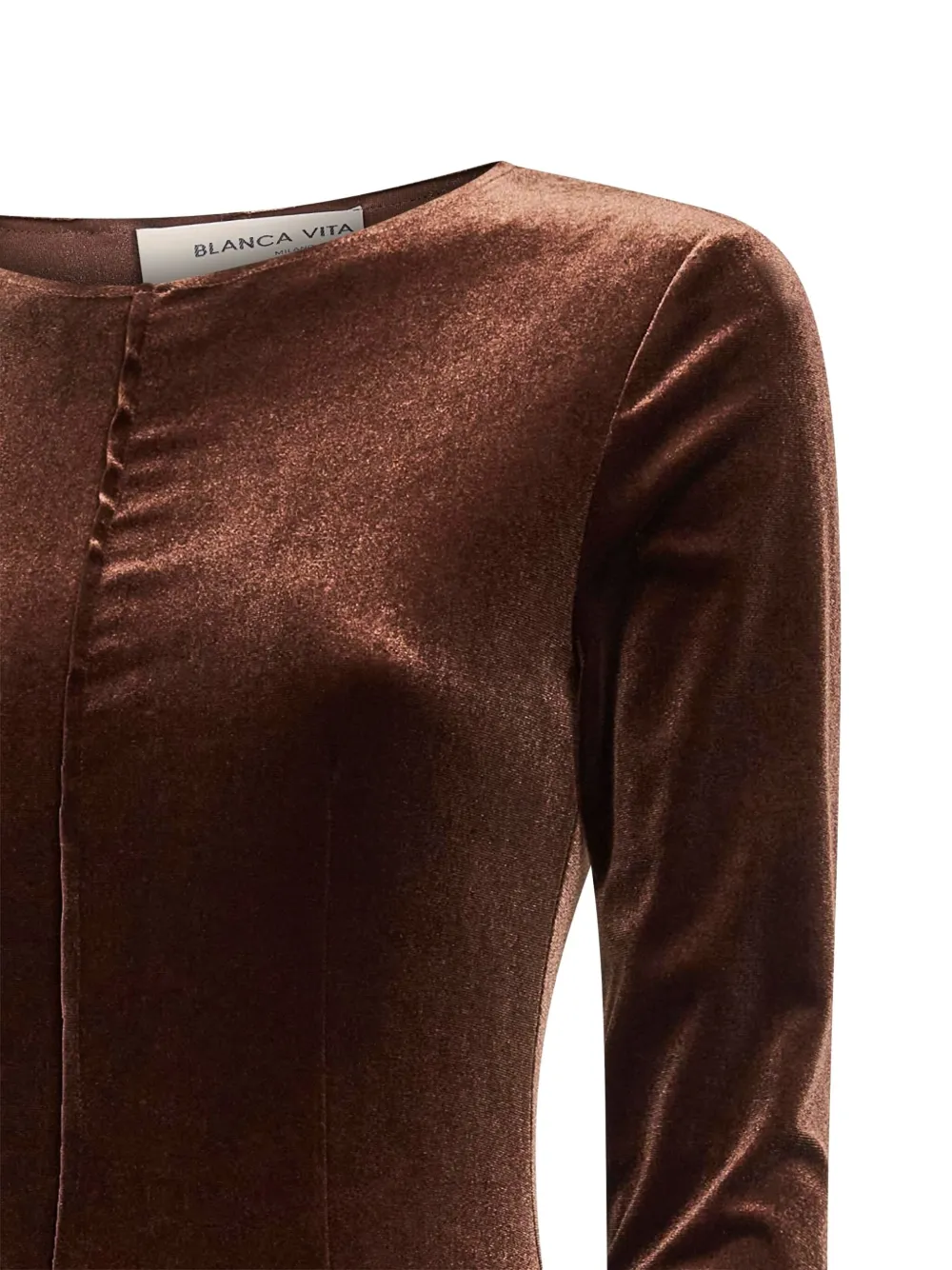 Blanca Vita Dresses Brown Bruin