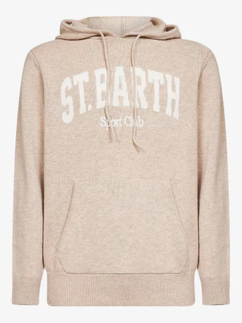 MC2 Saint Barth logo-jacquard hoodie