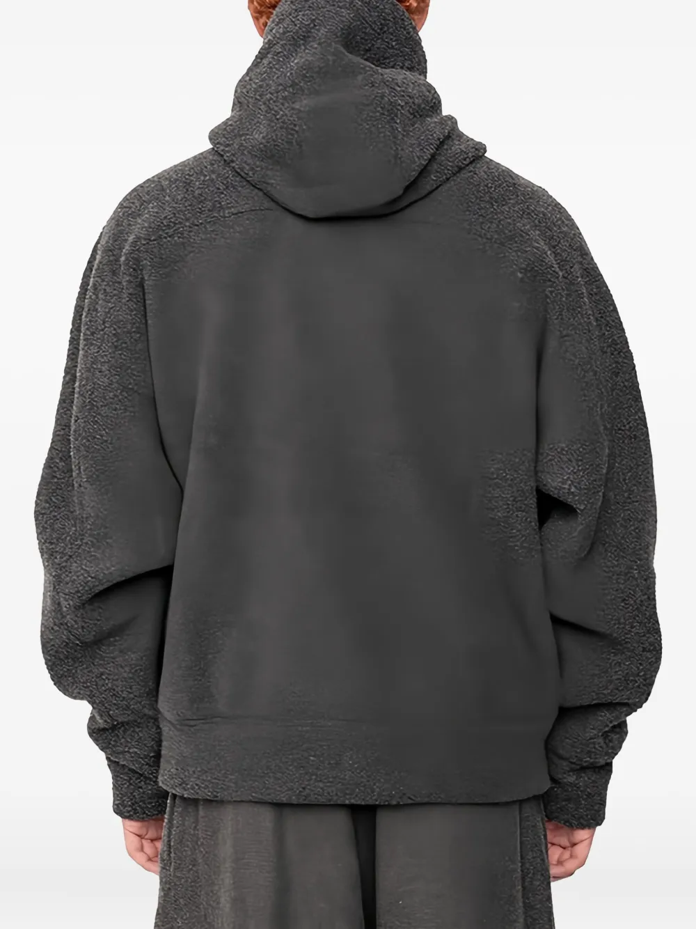Andrea Ya'aqov Zip-up Hoodie In Gray