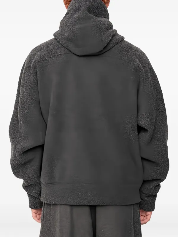 Andrea Ya'aqov zip-up Hoodie | Grey | FARFETCH ZA