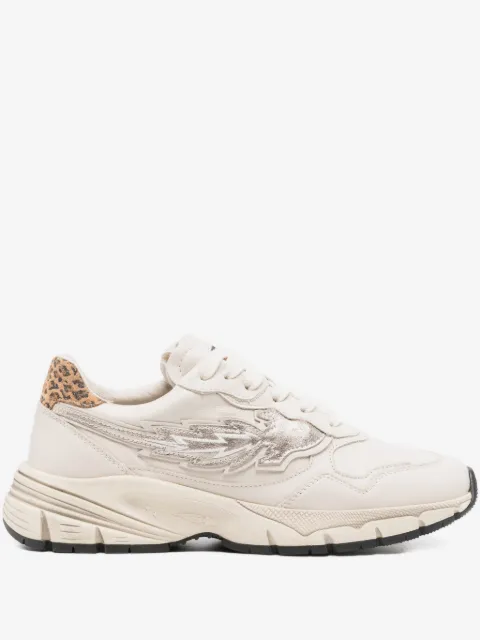 Enterprise Japan Sneakers mit Leopardendetail