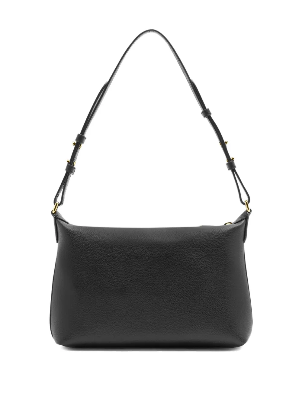 Bally Hera leren schoudertas met rits Zwart