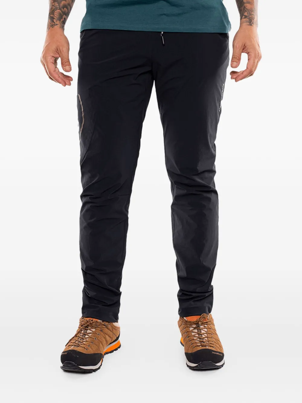 TRANGOWORLD drawstring-fastening track pants - Zwart