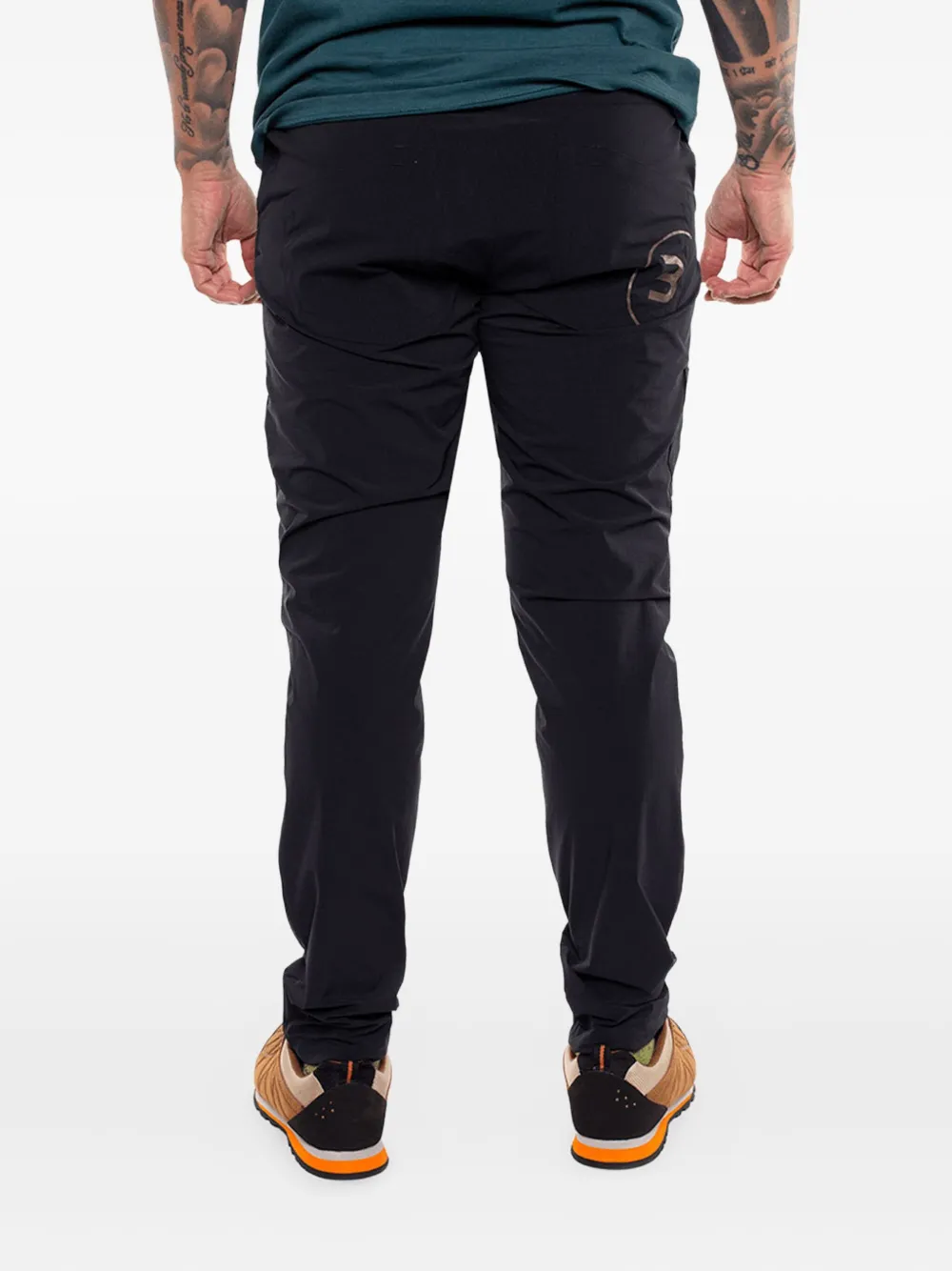 Trangoworld Drawstring-fastening Track Pants In Black