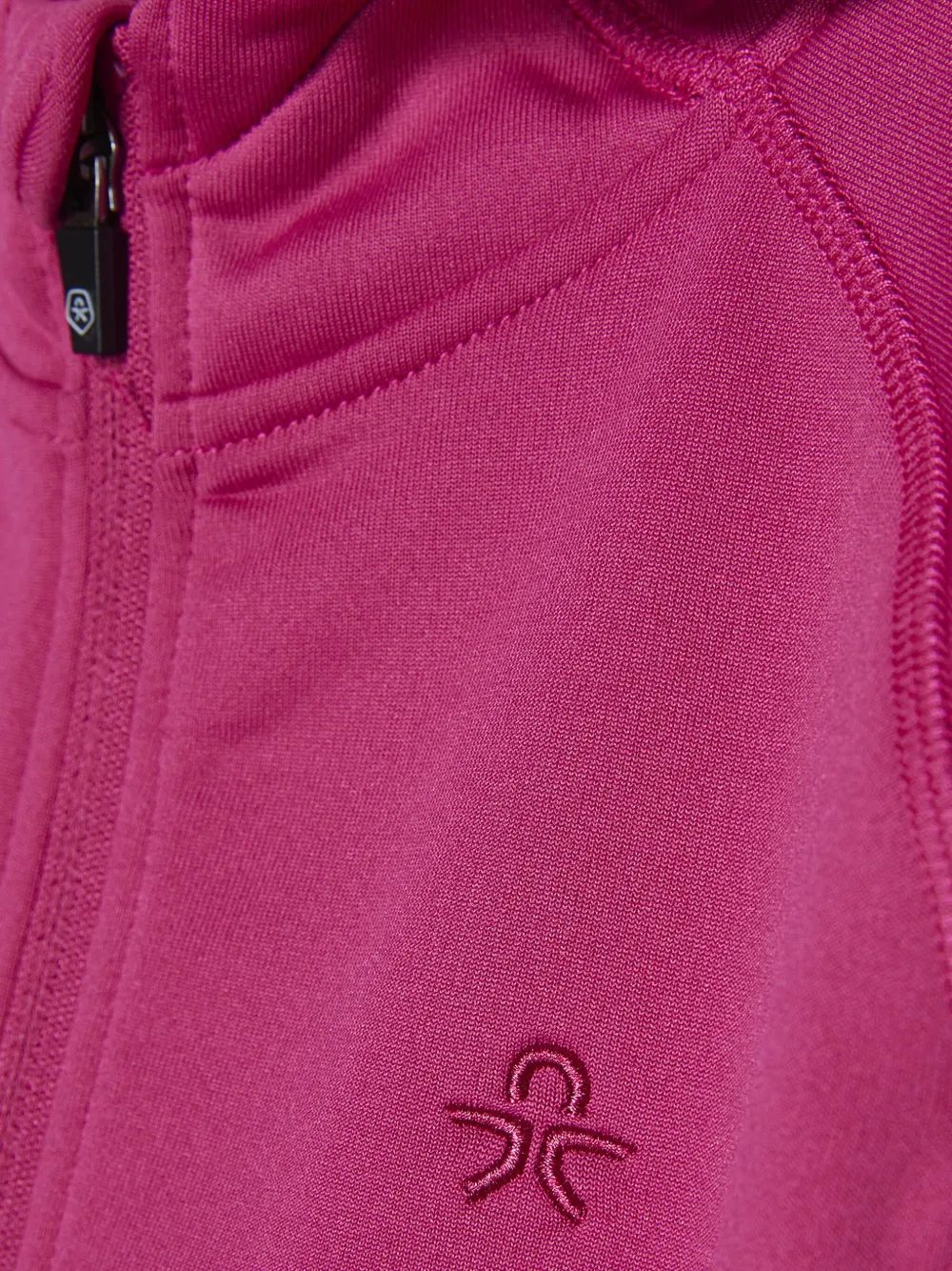 COLOR KIDS Hoodie met rits en lange mouwen Roze
