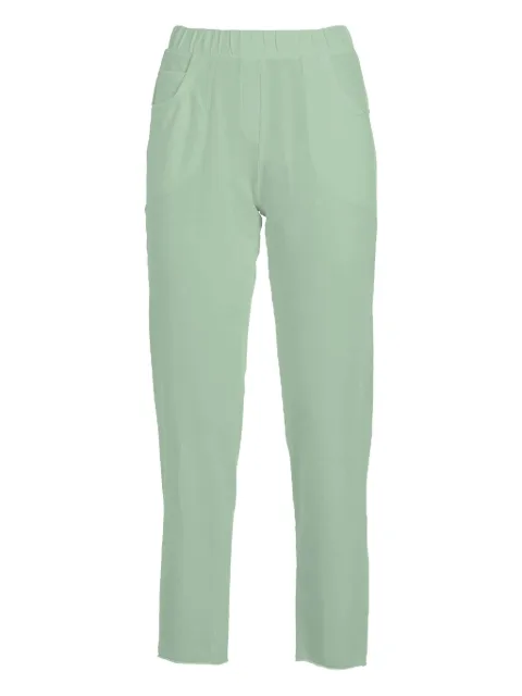 DEHA elastic-waist side-pocket trousers
