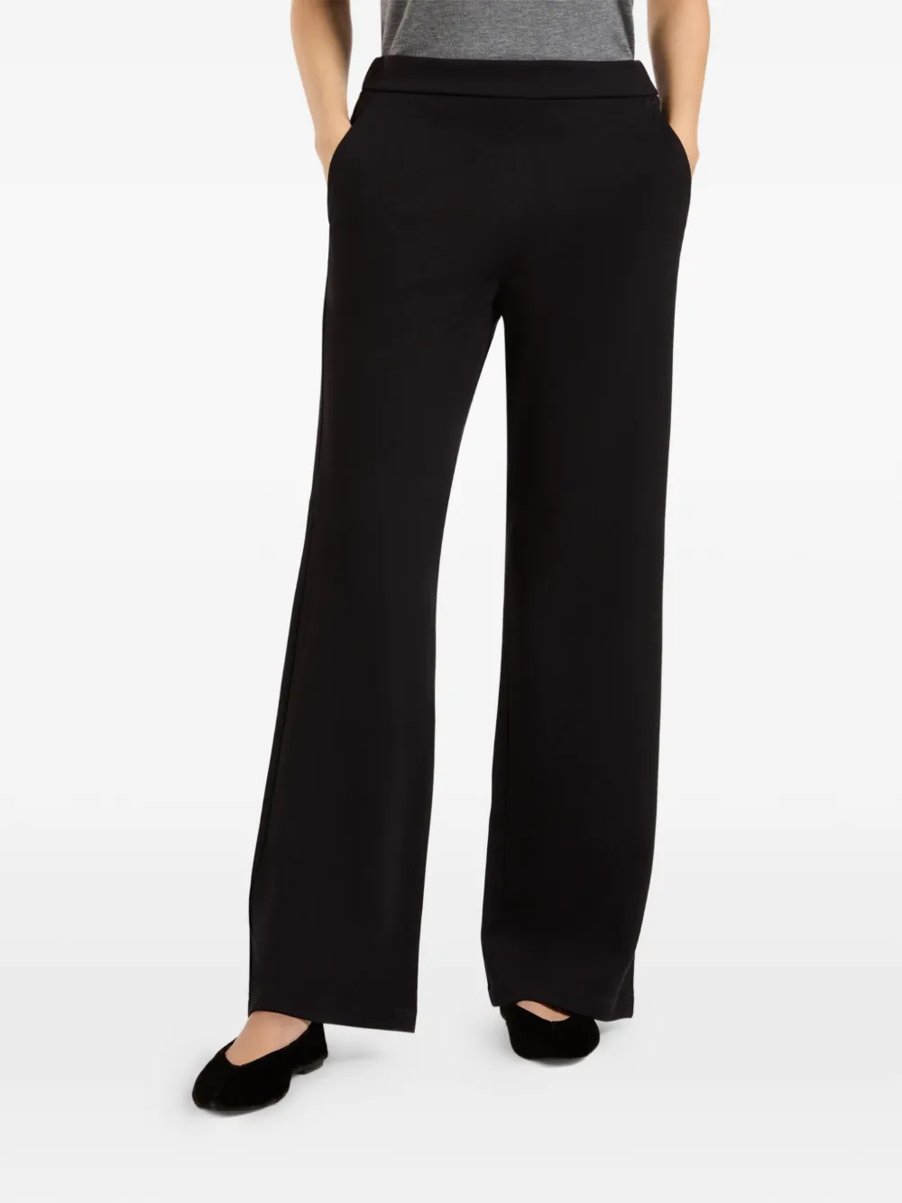 ELENA MIRO` pocket trousers - Zwart