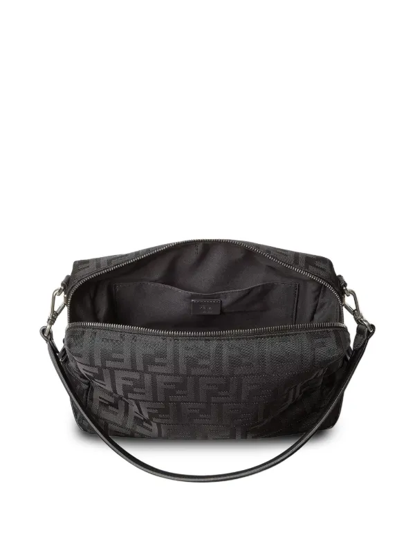 FENDI ブラックスエードパーティーバッグ FENDI 7VA672 AVC6 F0SAJ NERO | ブラック | FARFETCH JP