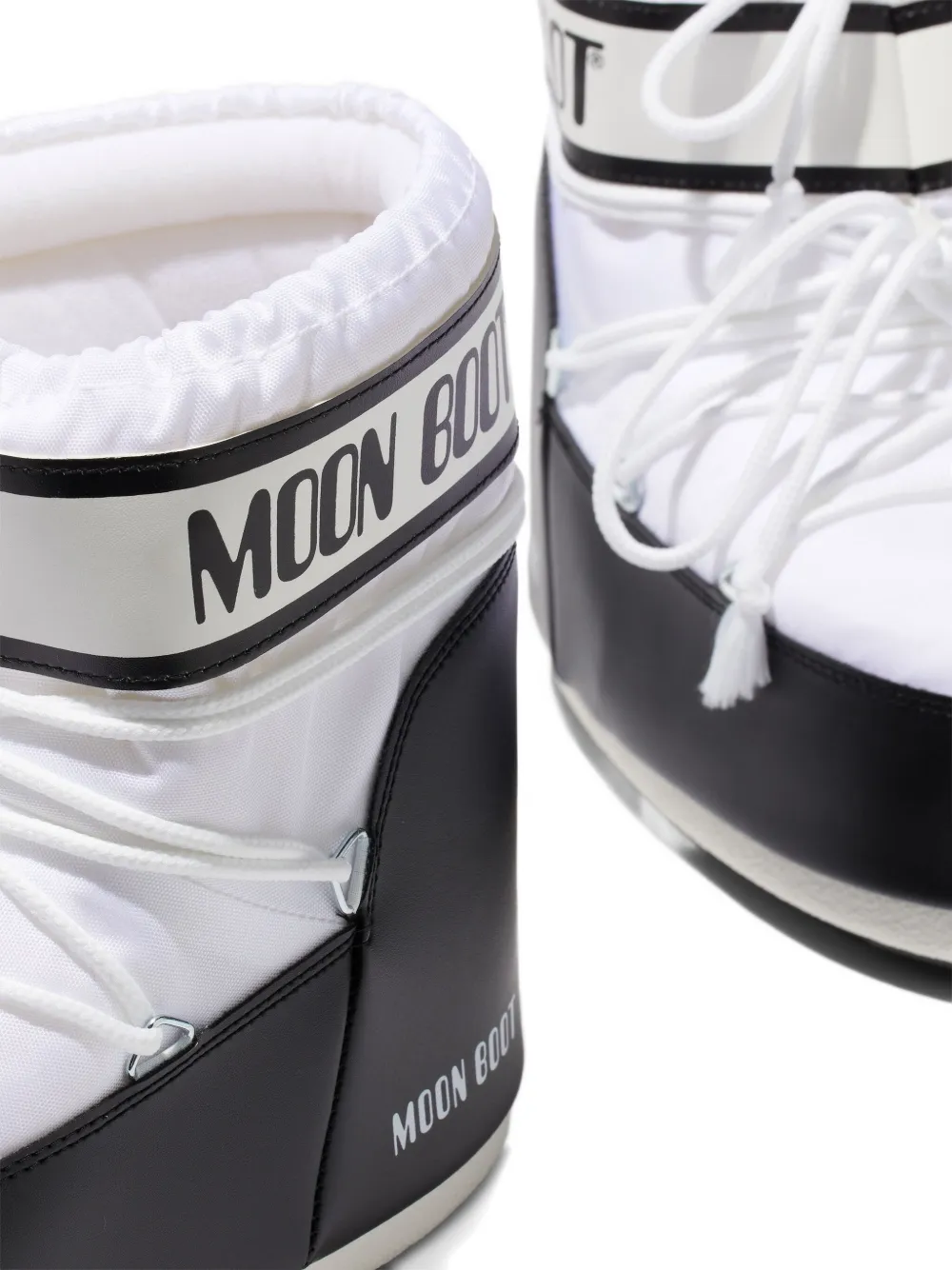Moon Boot Laarzen met logoprint Wit