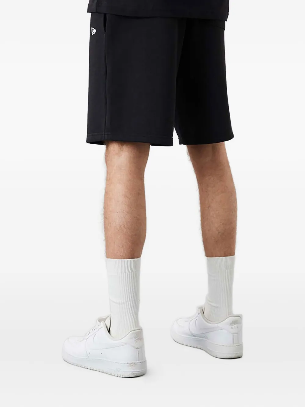 New Era Ne Essential Shorts In Black
