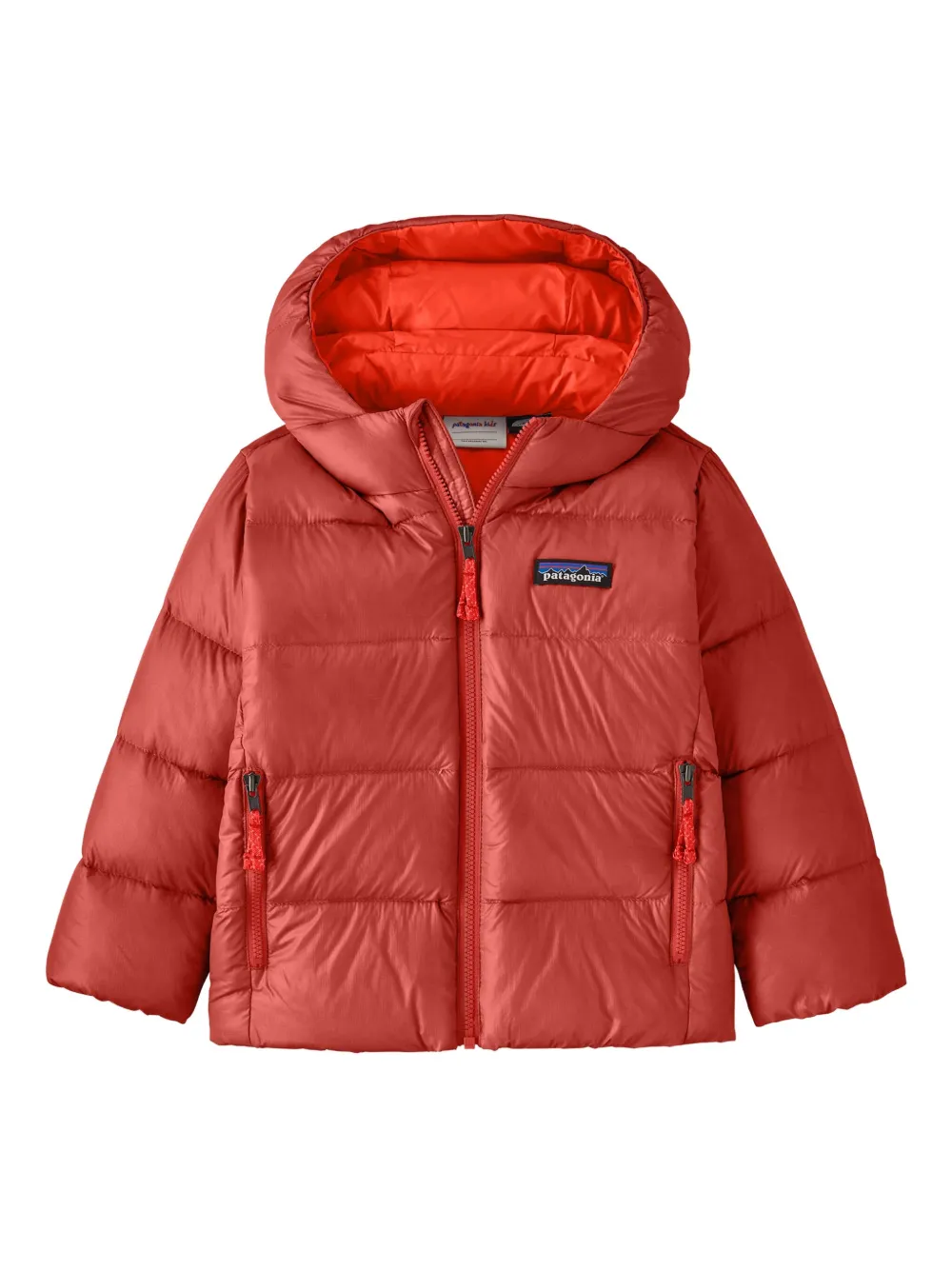 Patagonia Kids フーデッド ジャケット - レッド Patagonia Kids フーデッド ジャケット - レッド