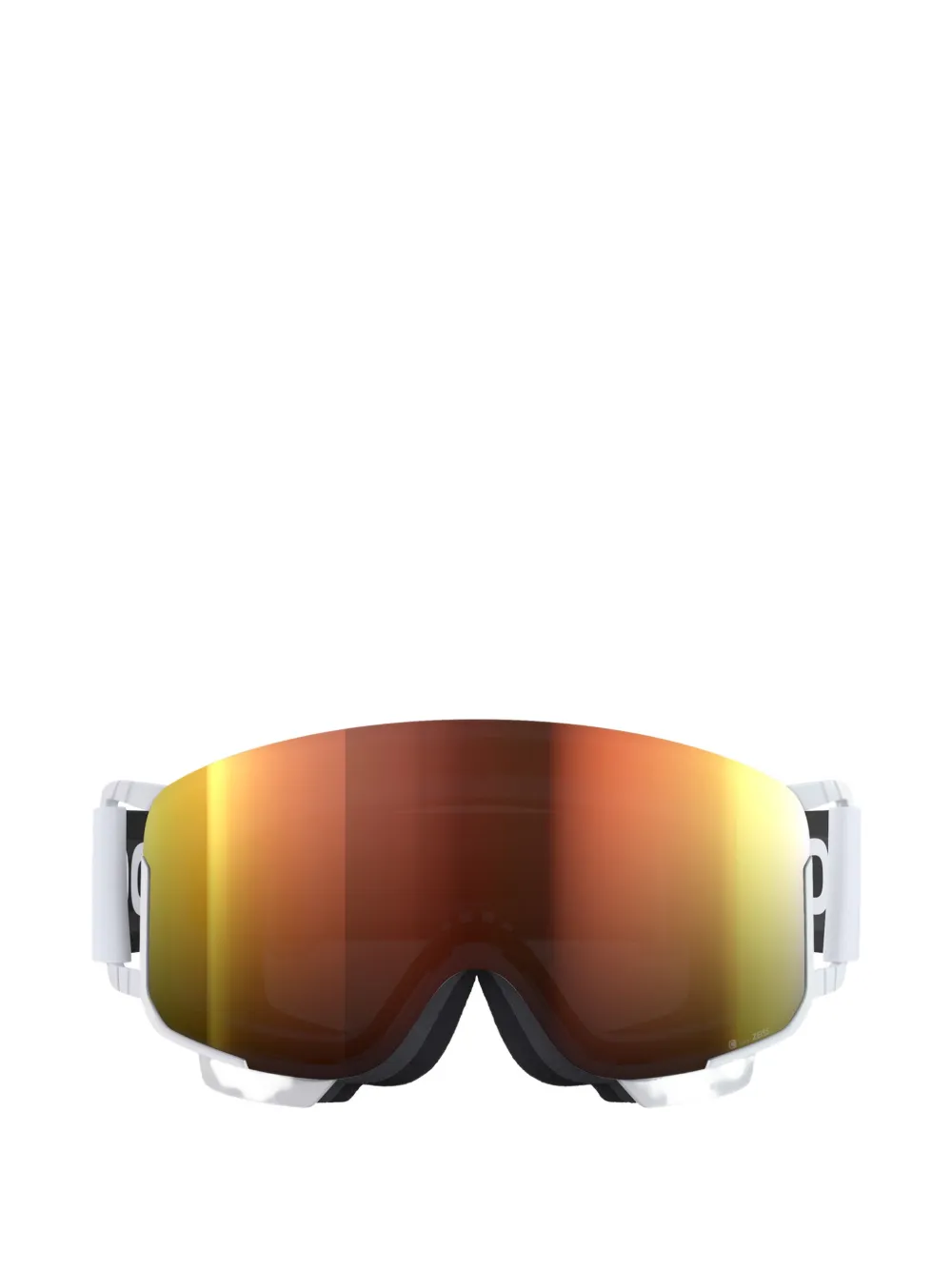 Poc Shield-frame Mirrored Goggles In White