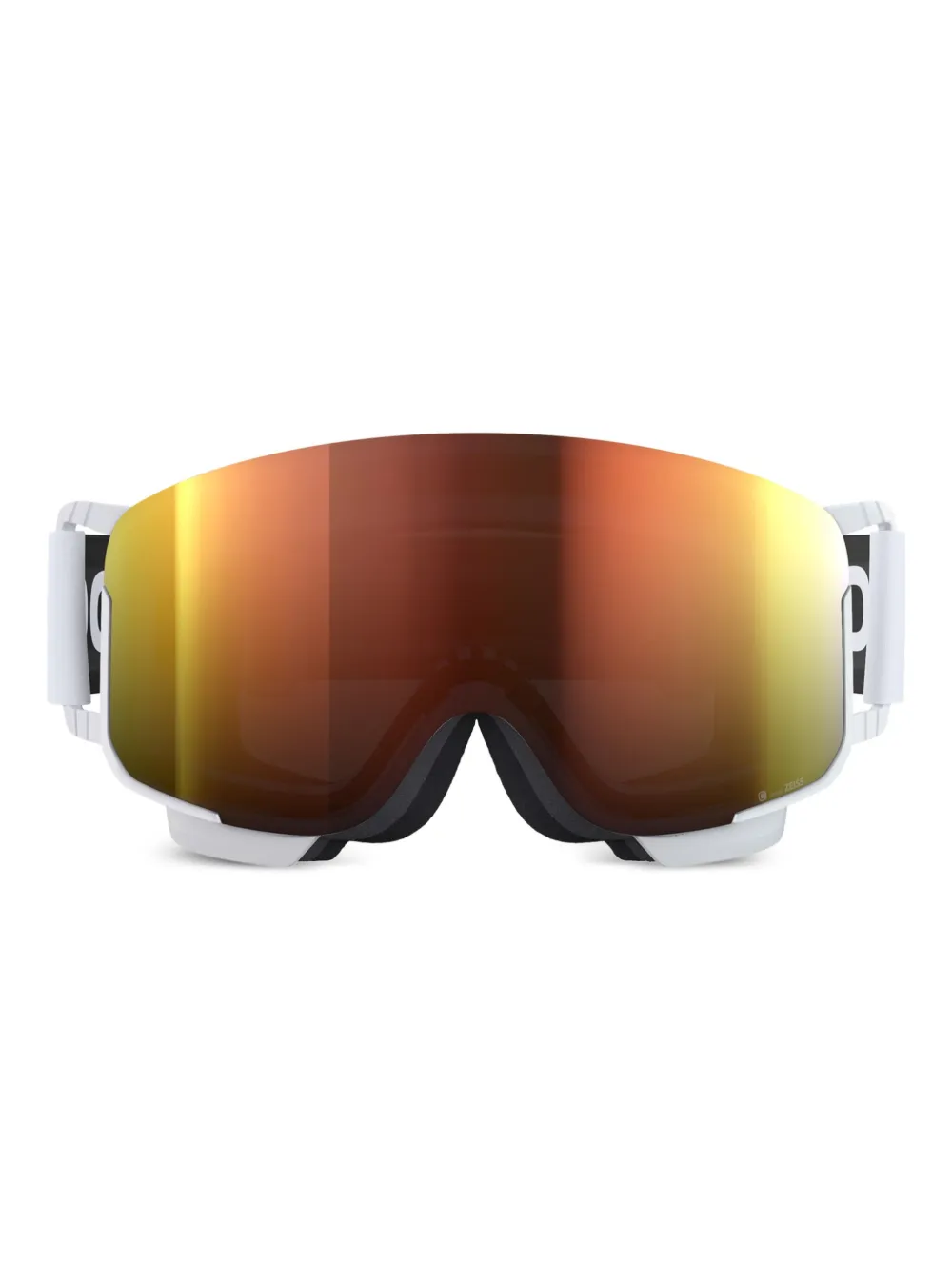 POC shield-frame mirrored goggles | White | Image 1