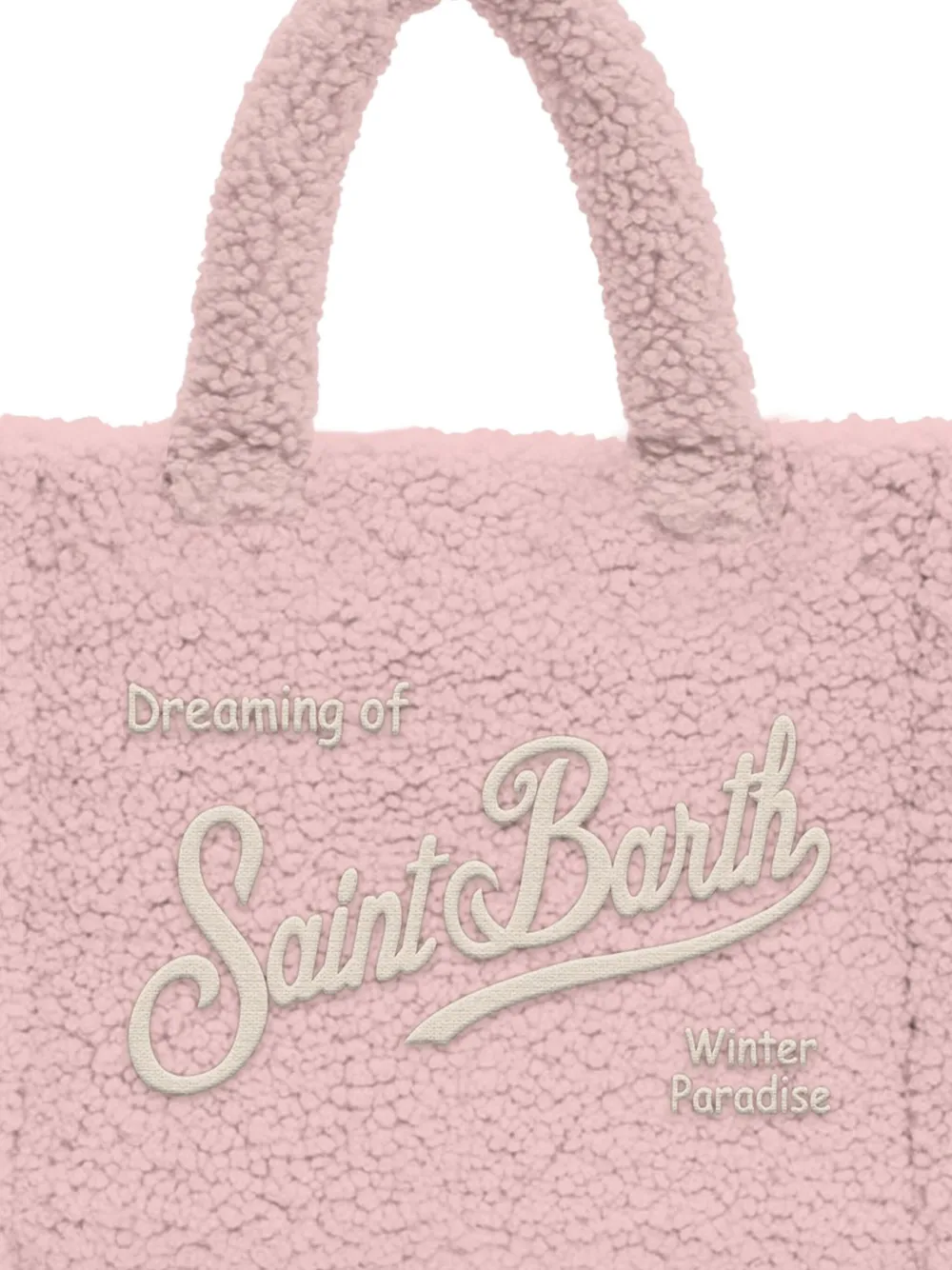 MC2 Saint Barth Teddy Vanity mini-clutch - Roze