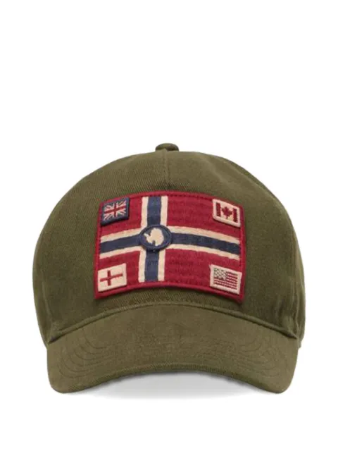 Napapijri flag-patch cap