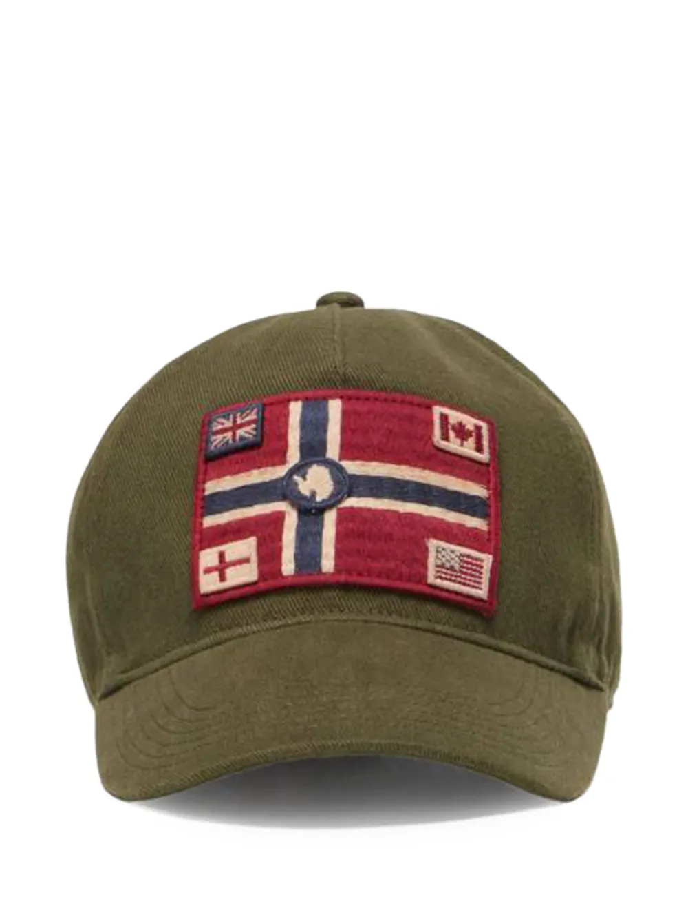 Napapijri flag-patch cap | Green | Image 1