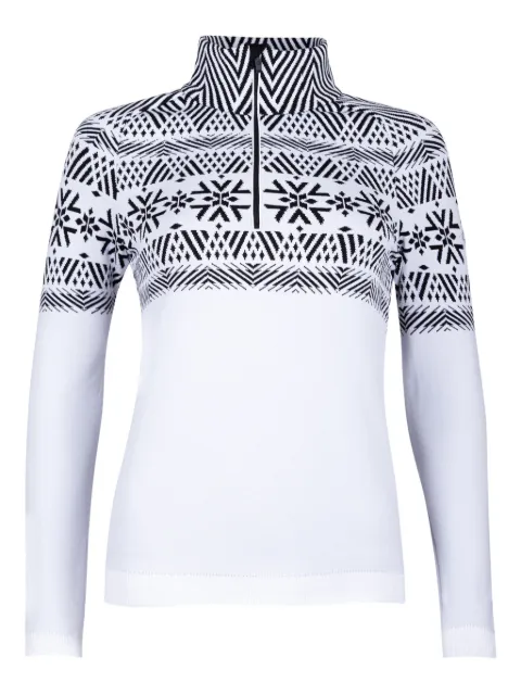 NEWLAND pull à motif géométrique