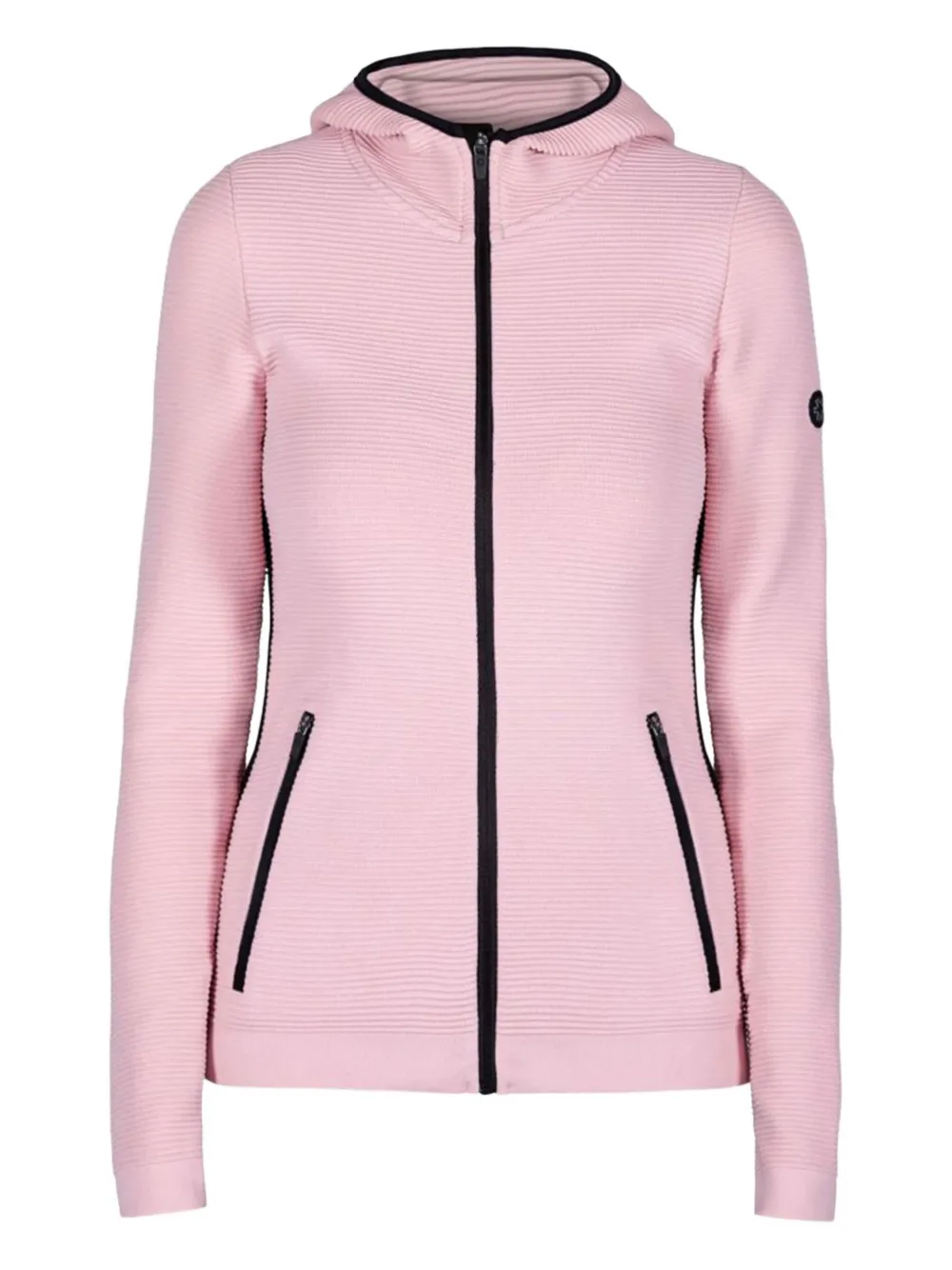 Newland Sestriere Innovative Zipped Hoodie In Pink