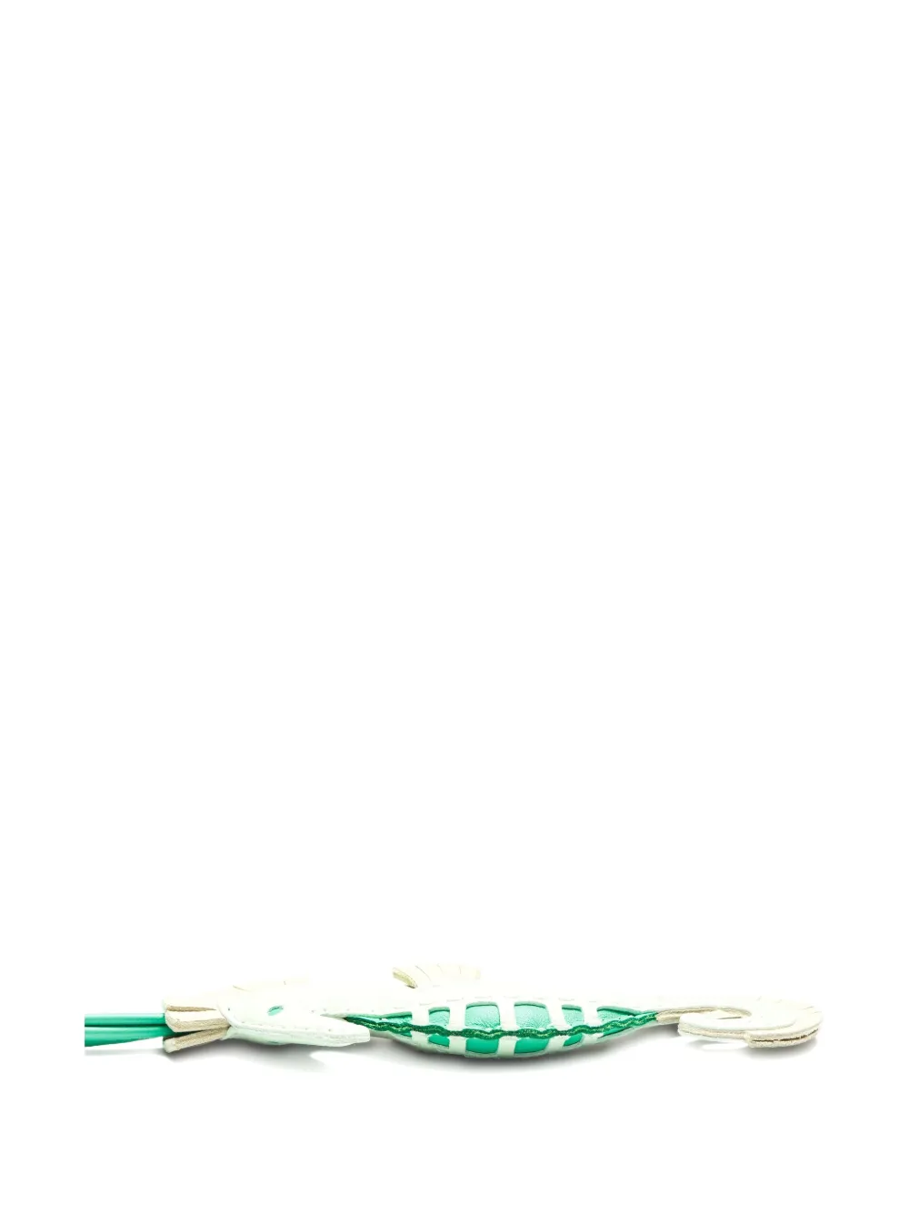 Hermès Pre-Owned 2023 Seahorse leather charm | Neutrals | Image 1